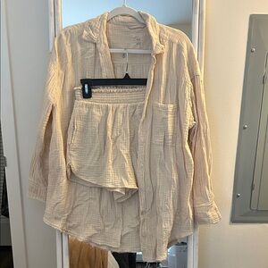 Aerie matching lounge set/coverup